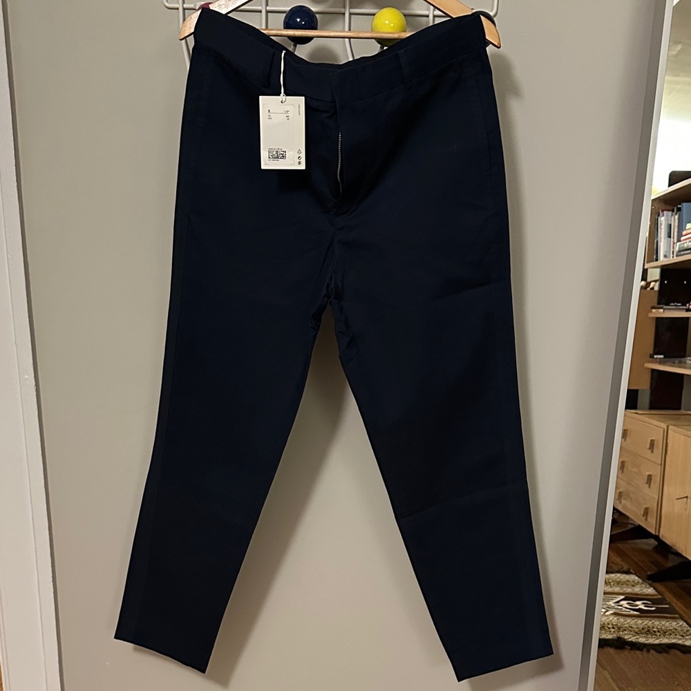 COS Men's Dark Blue Chinos